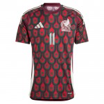 Günstige Fußballtrikots Mexiko Santiago Gimenez 11 Heimtrikot 2024 Kurzarm